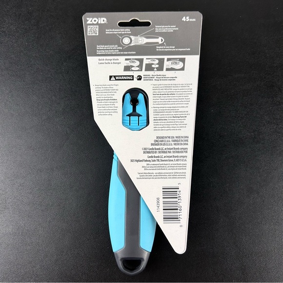 ZOID 45mm Rotary Cutter All Purpose Fabric Cutter Tool - Picture 6 of 11